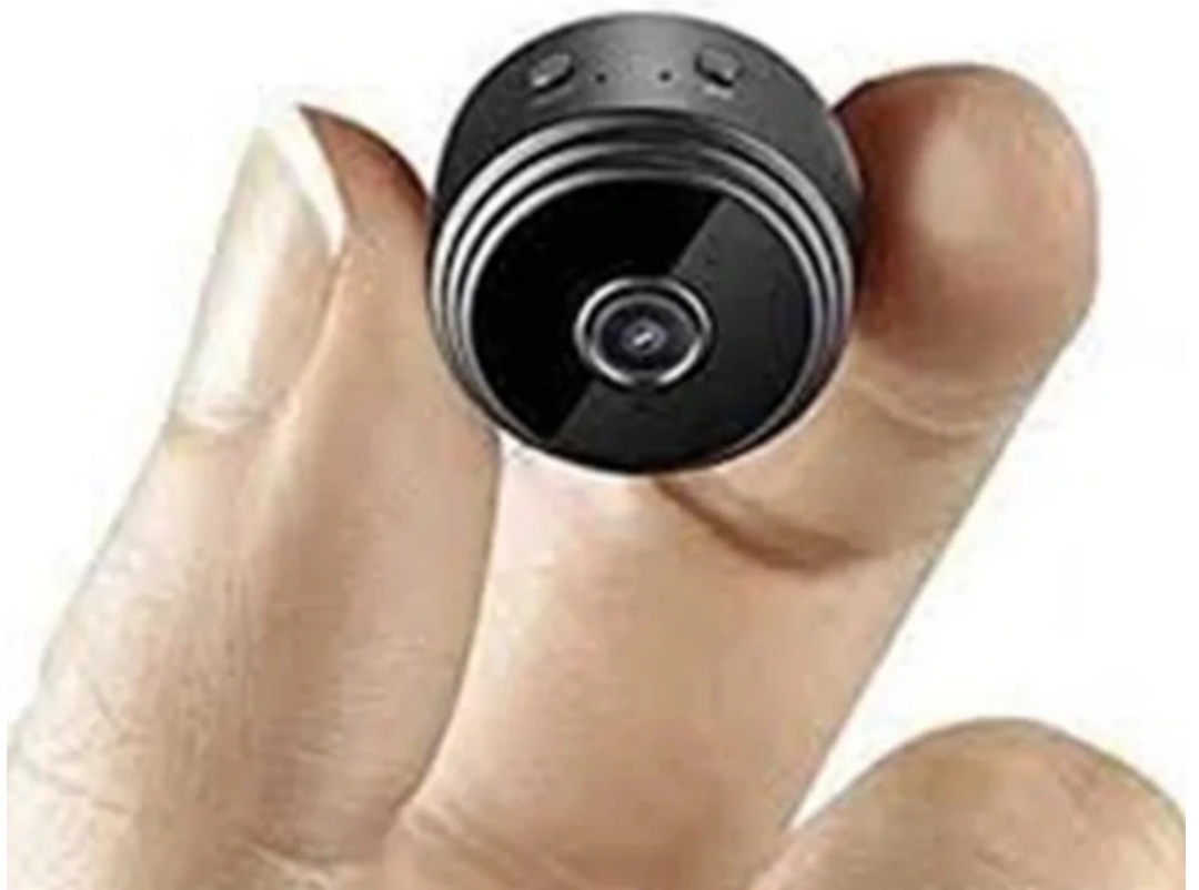 دوربین مگنتی مخفی شنوددار همراه قابل حمل جیبی.