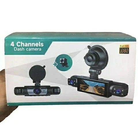 دوربین ثبت وقایع خودرو بلک باکس BLACK BOX چهار لنزه ۱۰۸۰P