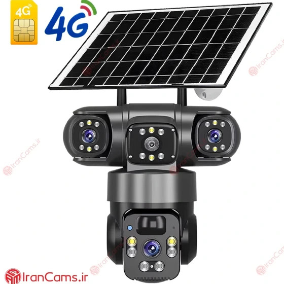 دوربین امنیتی اوکم مدل TZ3 سه لنز خورشیدی