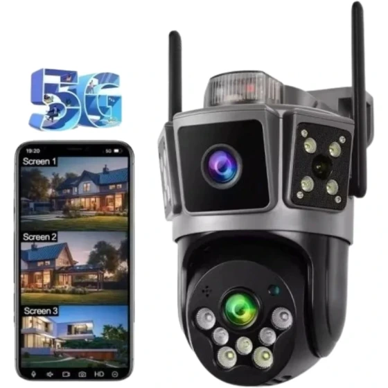دوربین مداربسته سیمکارتی مدل S7-4G کیفیت ۸ مگاپیکسل با قابلیت دید در شب
